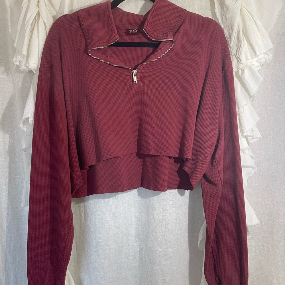 Brandy Melville zip-up